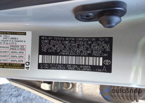 2016 Scion Im from USA, damaged, VIN JTNKARJE6GJ513340